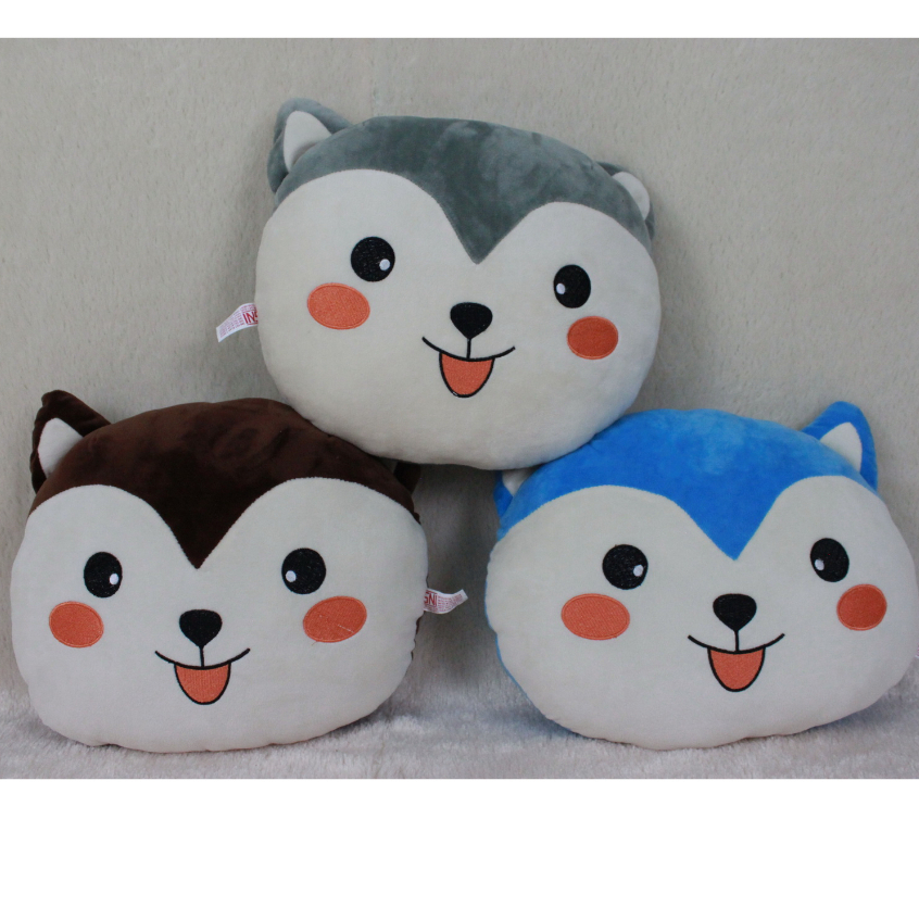 CBT Pillow Baby Husky Bantal Kepala Karakter Animal Husky
