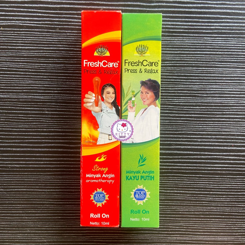 Freshcare Press &amp; Relax Strong Fresh Care Minyak Kayu Putih MKP Bisa Kerok dan Roll on