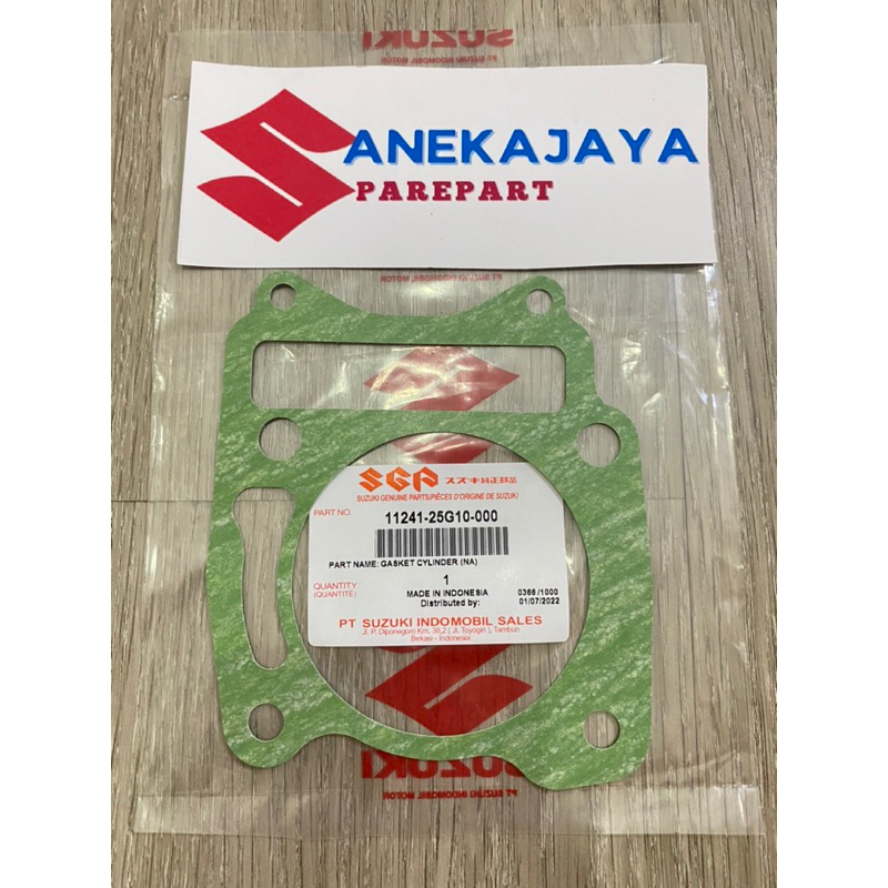 PAKING GASKET BLOK SEHER BAWAH SATRIA ASLI FU 2005-2015 11241-25G10 SGP