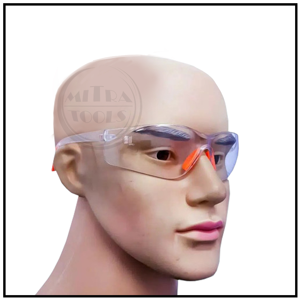 Kacamata Las Bening Fashion / Kacamata Safety Fashion Bening/ Kacamata Gerinda Bening K55
