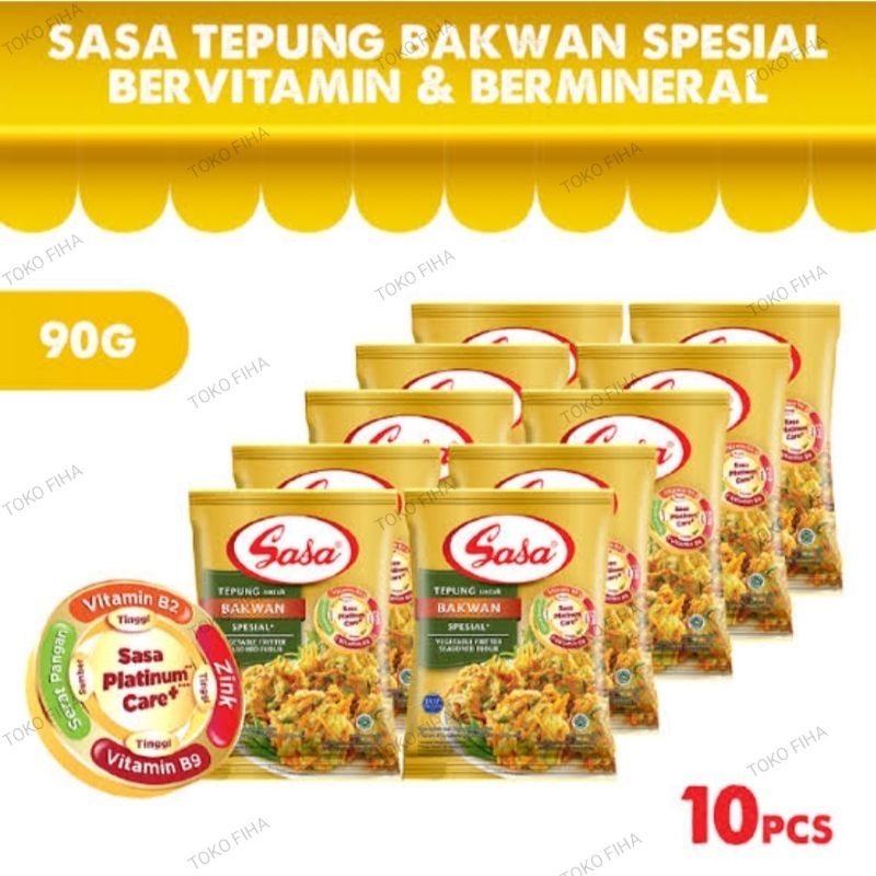 

Sasa Tepung Bakwan 90gr - renteng