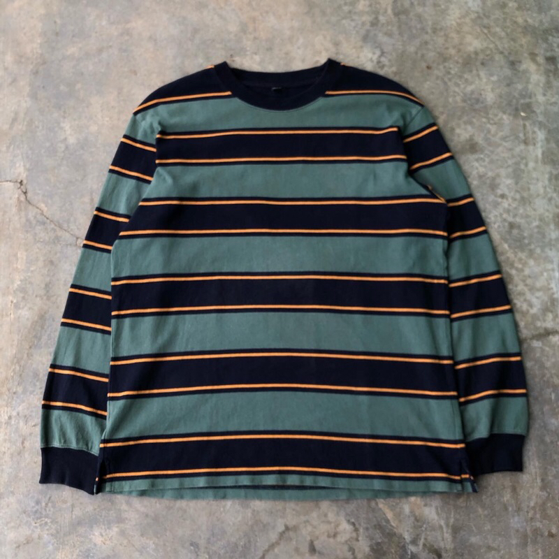 long sleeve uniqlo stripe