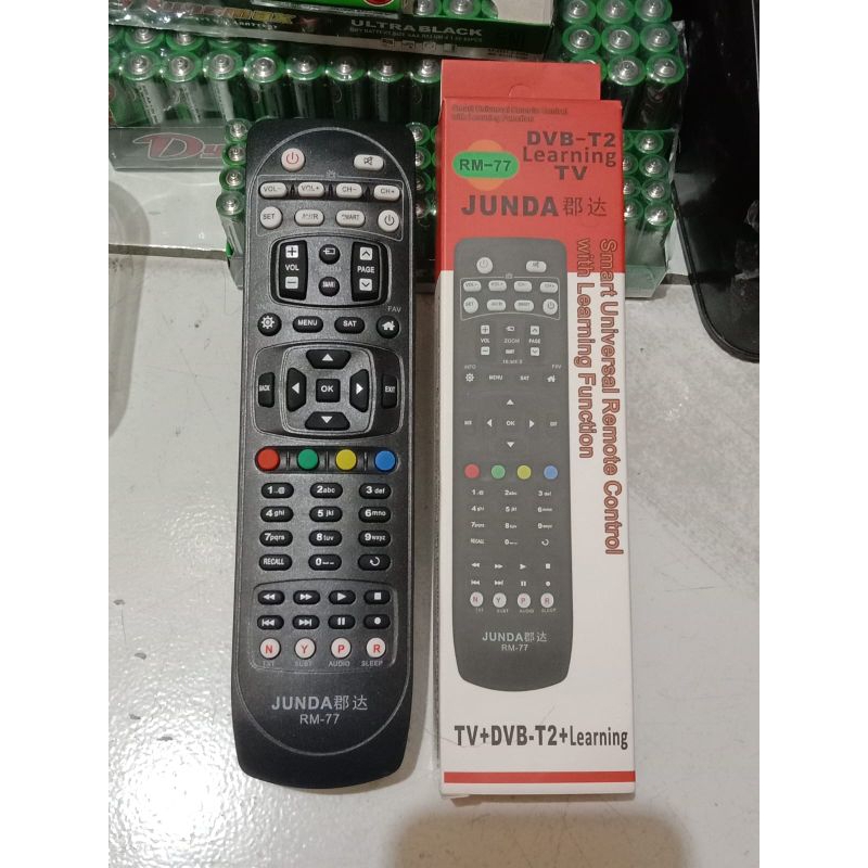 REMOT REMOTE SET TOP BOX DVB T2 POLYTRON PDV 500/600/MULTY/UNIVERSAL