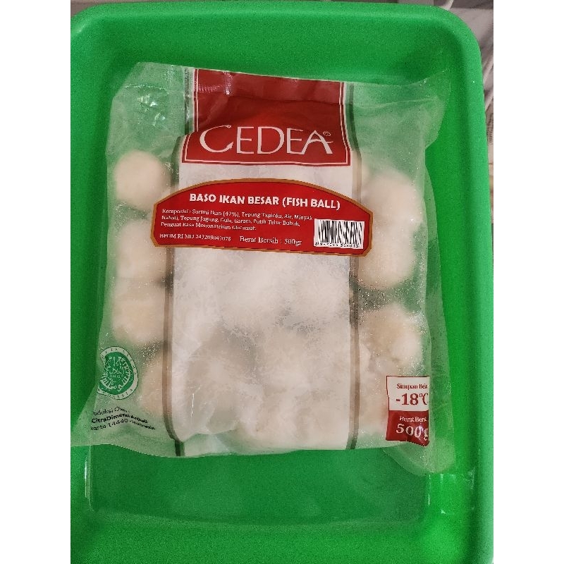 

Fish Ball Cedea 500 gram