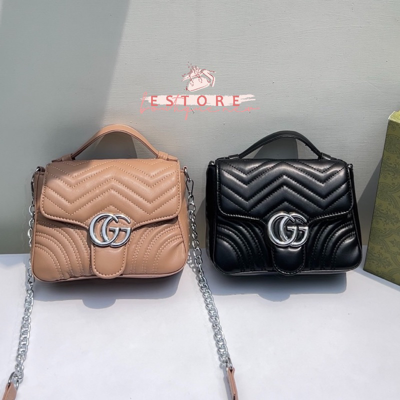 Tas Wanita Gc Marmont Top Handle