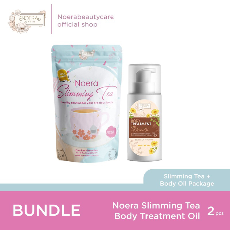 Noera Special Package Noera Slimming Tea 60 & Noera Body Treatment Oil