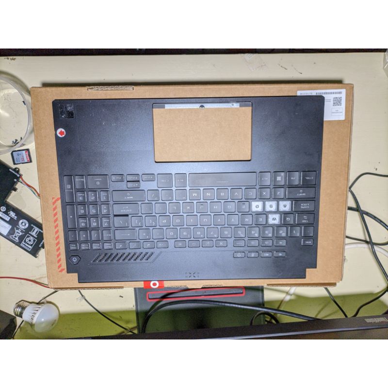 keyboard frame ASUS TUF Gaming F15 FX507 FX507ZM 100℅ Original cabutan