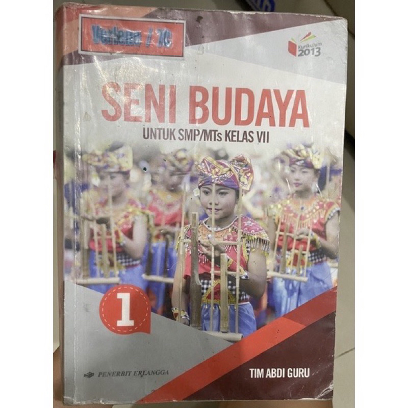 buku seni budaya kelas 7 erlangga