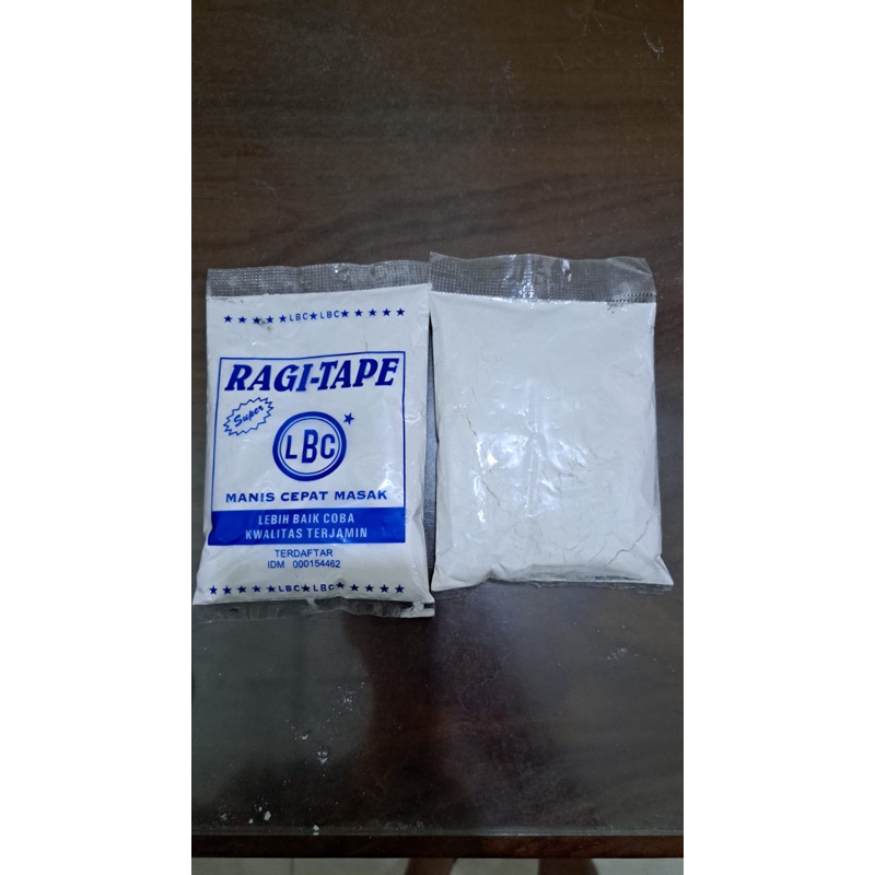 

Ragi Tape/ Ragi Peyeum Singkong LBC Bubuk Asli ECER isi 2pcs (Biru)