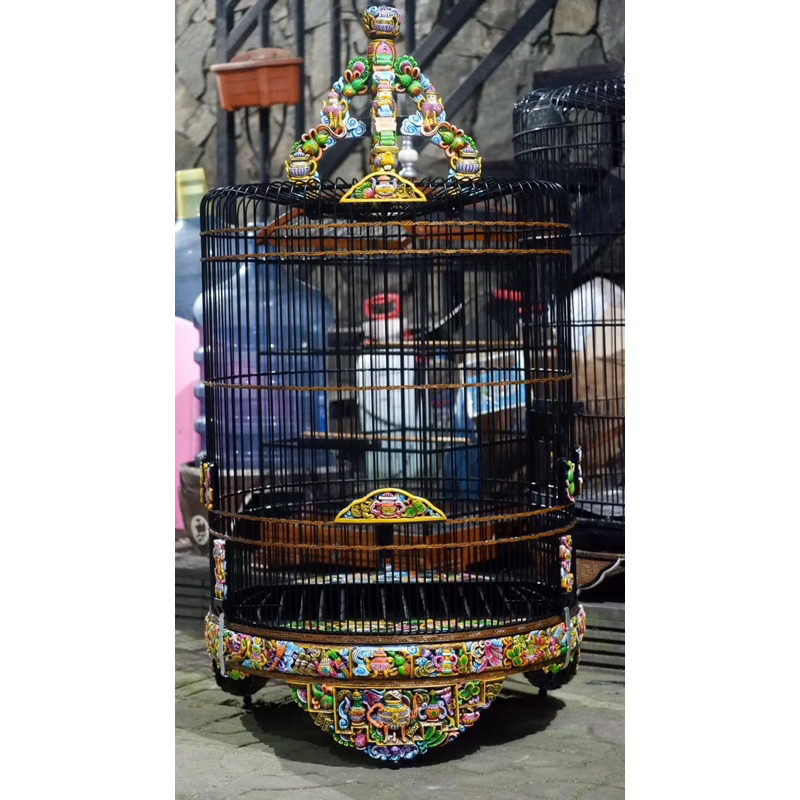 sangkar ukir sangkar burung murai sangkar murai sangkar ukur teko