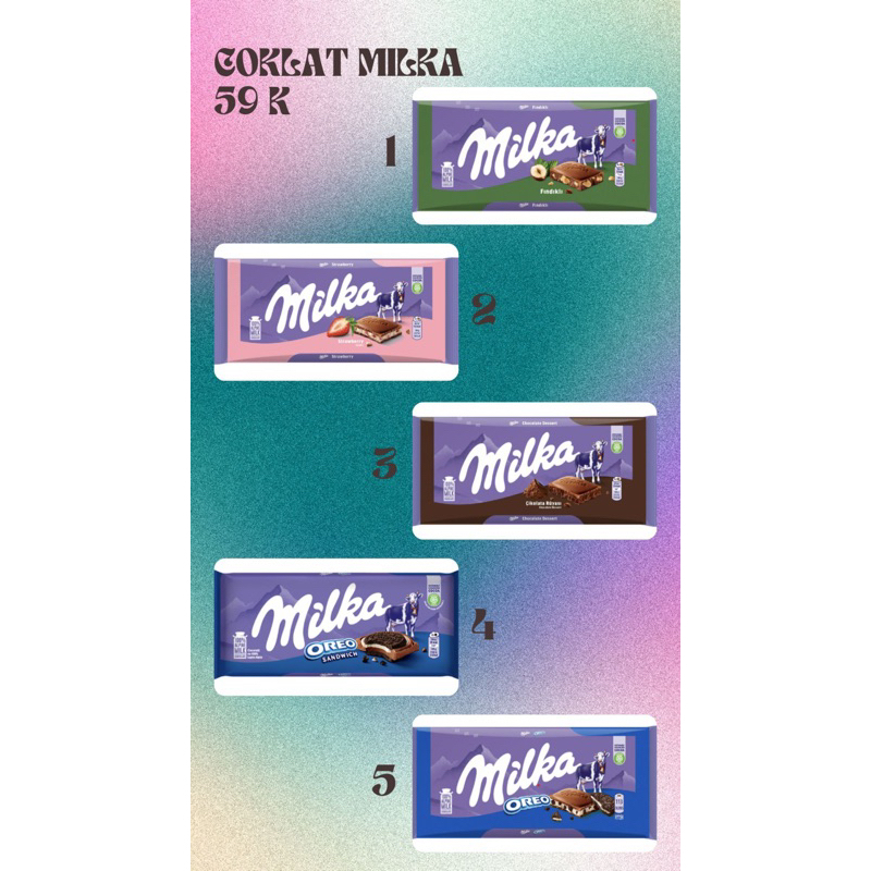 

COKELAT MILKA TURKI