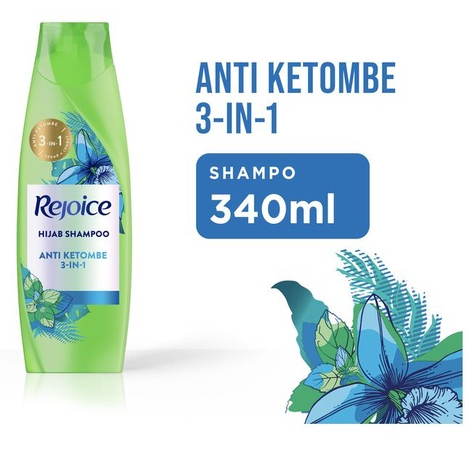 Shampoo Rejoice Rich Soft Smooth dan Anti Ketombe 340ML