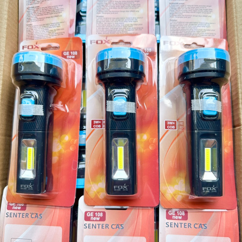 Senter Cas Fox GE-108 Super Terang