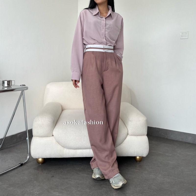 ASOKA Vienna Pants 2158 - Trousers Wanita - Trendy Pants - Celana Kulot