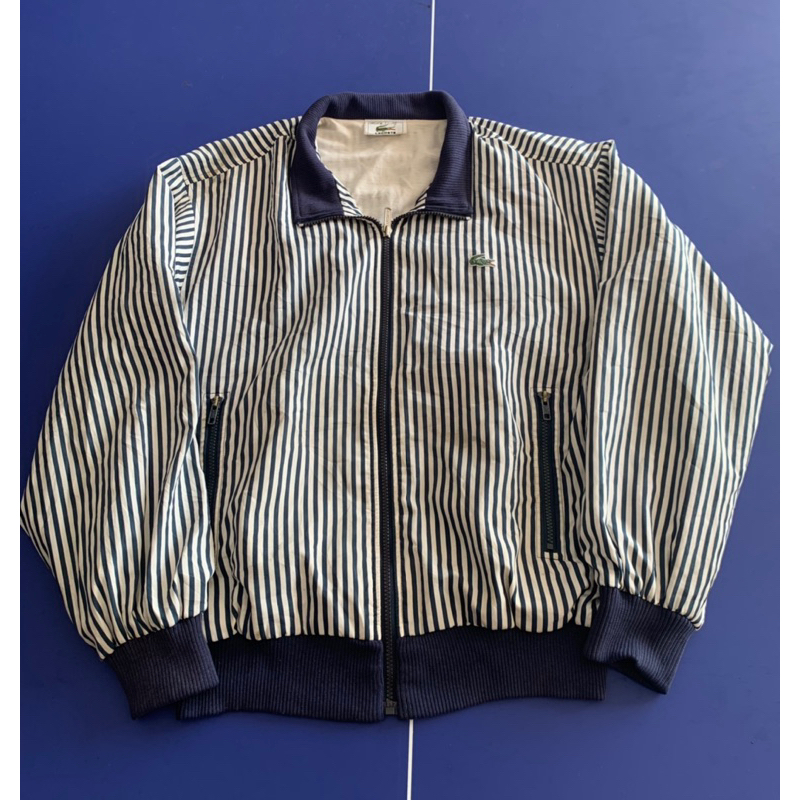 Bomber lacoste stripe/salur size XL