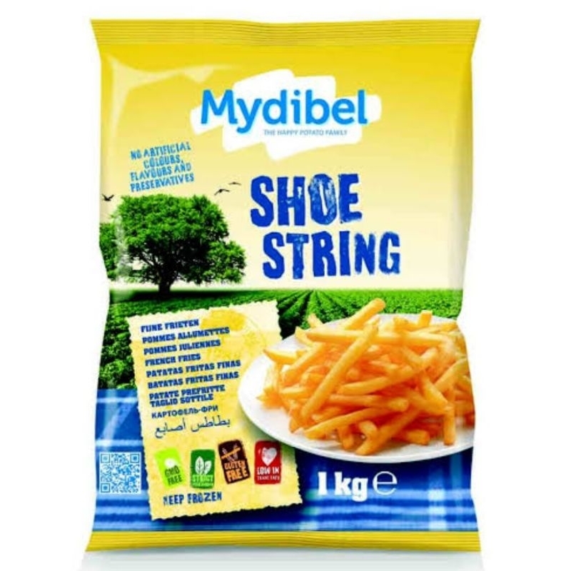 

Kentang Mydibel Shoestring 1kg