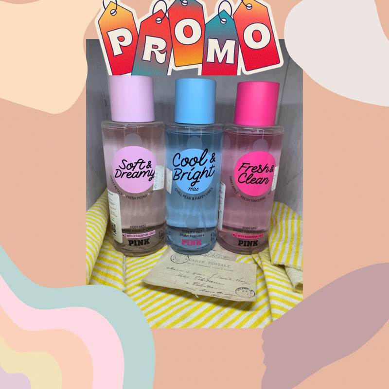 Victoria secret body mist 100% original / parfum victoria’s secret