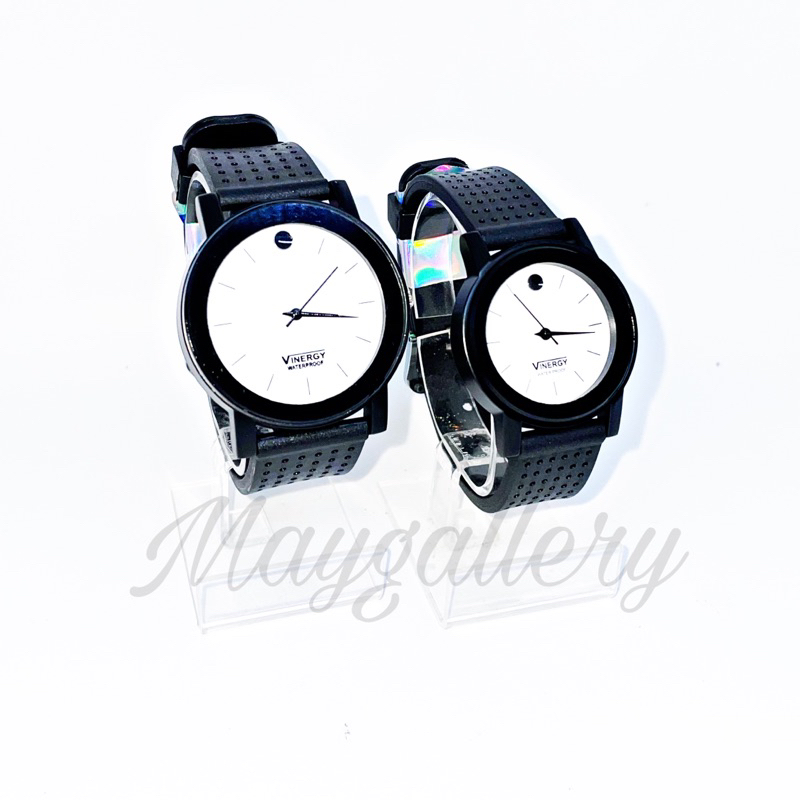 Jam Tangan Vinergy Couple Waterproof (free gift)