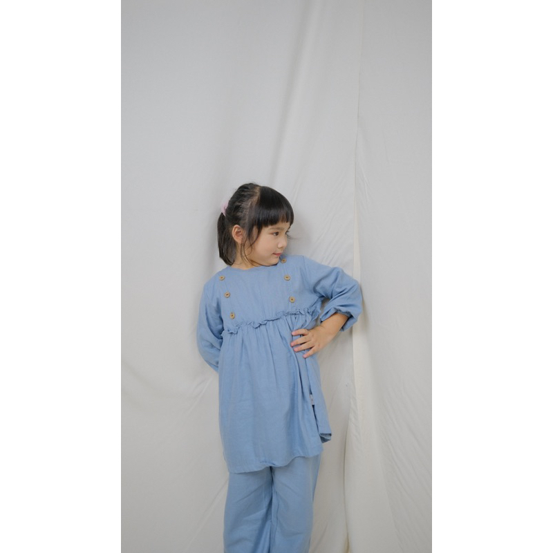 Mooi Setelan Anak Perempuan Syifa Tunik Set / Setelan Anak / Tunik Anak