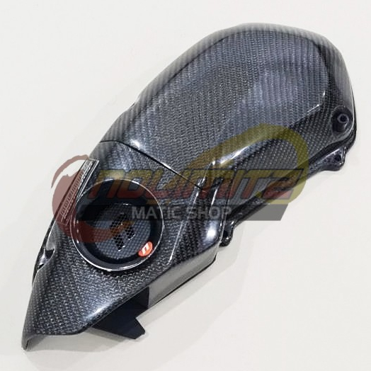 Cover Air Filter Udara Veloscope Carbon Kevlar Parts Ori Aerox 155 OLD Lexi