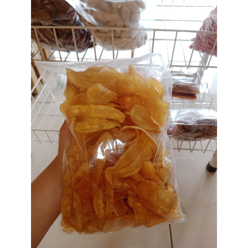 

kripik pisang kemasan 250grm