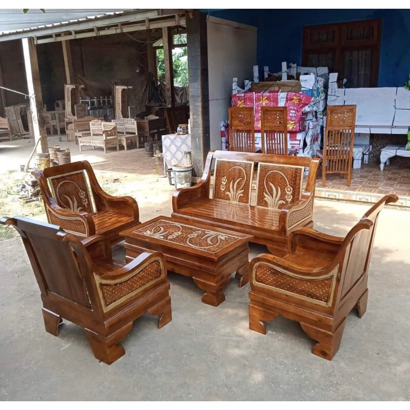 kursi tamu minimalis asli mebel jepara