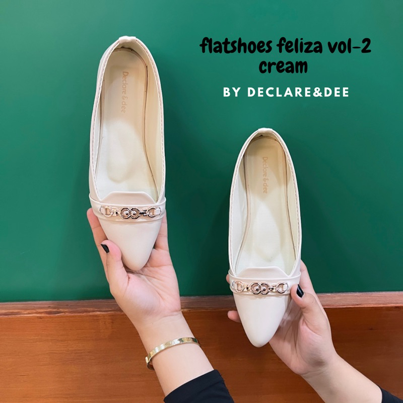DECLARE&amp;DEE FLATSHOES WANITA CANTIK FELIZA VOL-2