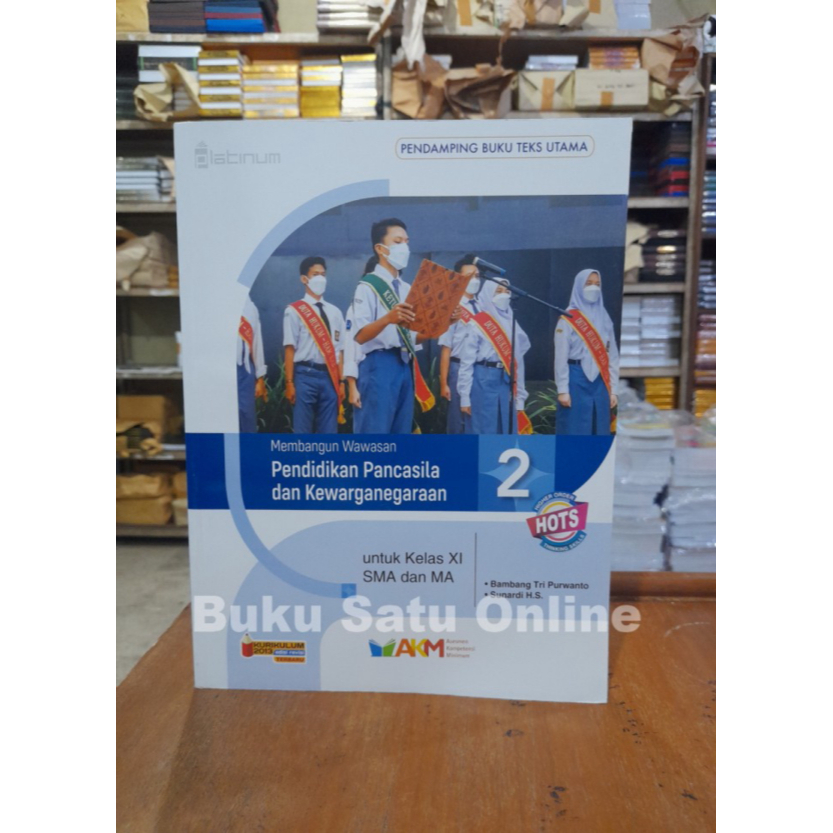 Wawasan Kelas HOTS Membangun PPKN SMA - 2 Murah Platinum Promo