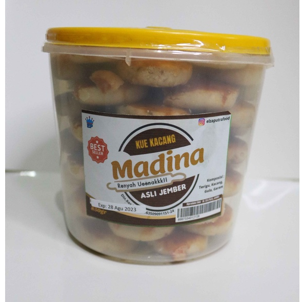 

KUE KACANG TOPLES BY ELZA PUTRA FOOD | Kue Kacang Toples enak renyah murah netto 900 gram