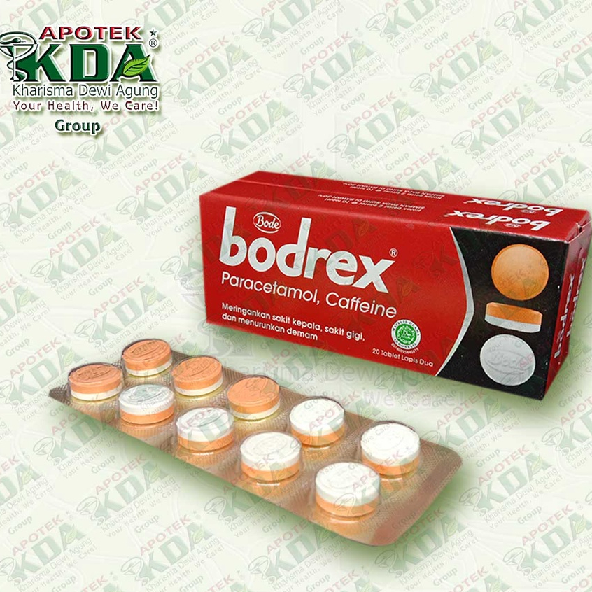 Jual Bodrex Tablet 1 Strip Shopee Indonesia