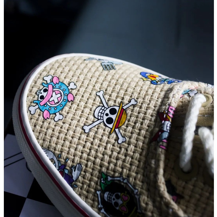 VANS AUTHENTIC x ONE PIECE &quot;STRAW HAT&quot; ORIGINAL 100%