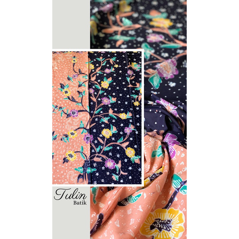 Batik Tulis Lasem Pagi Sore Pancawarna Pastel