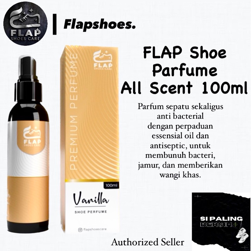 FLAP Shoes Parfum Sepatu Serbaguna Anti Bakteri 100ml