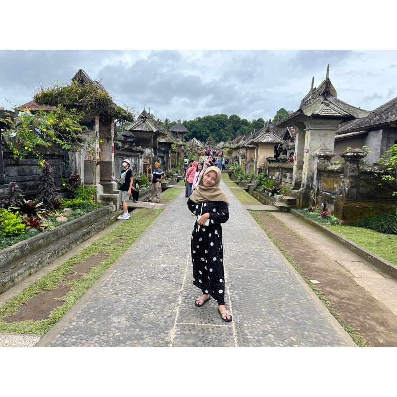 ZIQIF - Denna Dress Gamis Polos Twill Jumbo Anak