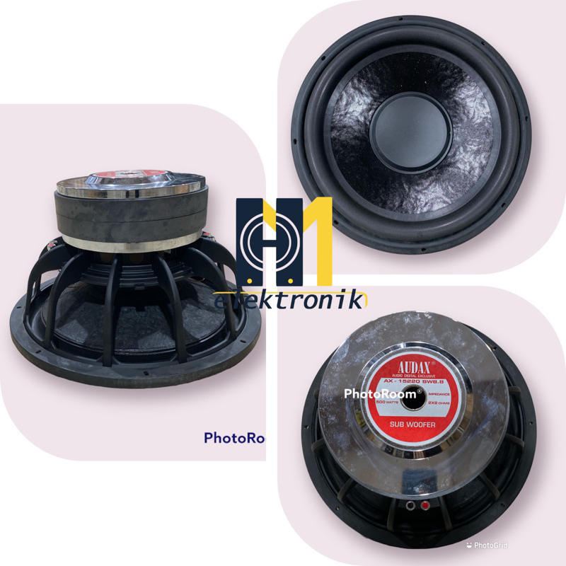 Audax 15220 SW8.8 Speaker Subwoofer 15inch