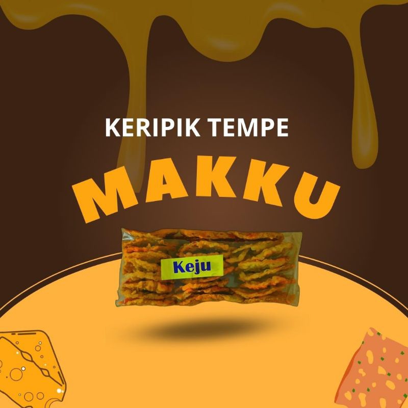 

Keripik Tempe Rasa Keju | Camilan Tempe | Makanan Ringan Khas Malang MAKKU