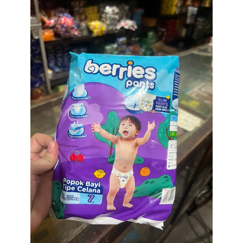 BERRIES SLIM PANTS MINI PACK M9 L8 XL7