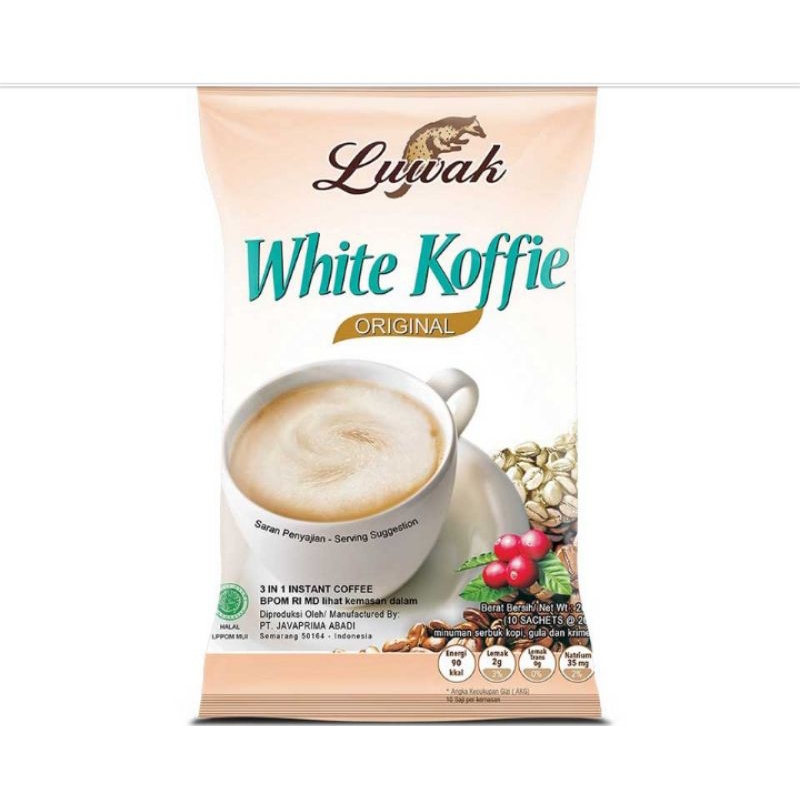 

Luwak White Koffie Original 10x20g