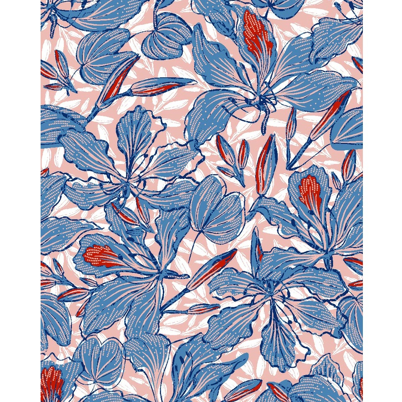 Fasentro Batik Pranaya P52TXCesb Bahan Meteran - 10cm