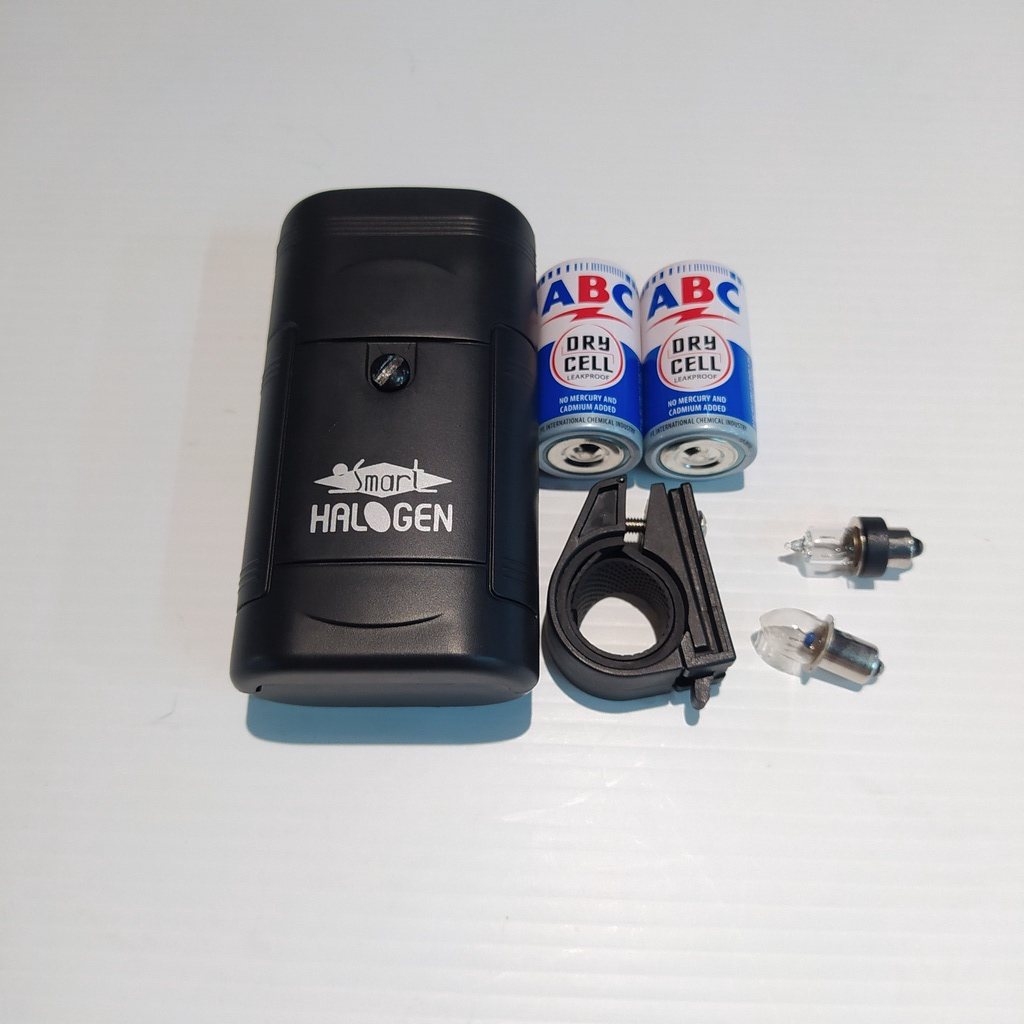 Lampu Depan Sepeda Smart Halogen