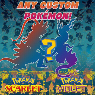 ALL 400 POKEMON Legendary Shiny Custom Hack Pokemon 100% LEGAL - Pokemon Scarlet Violet (Nintendo Switch)