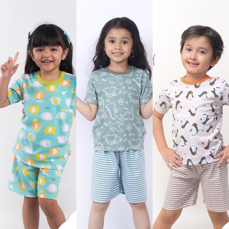 Velvet junior stelan oblong kancing pundak size S / M / L