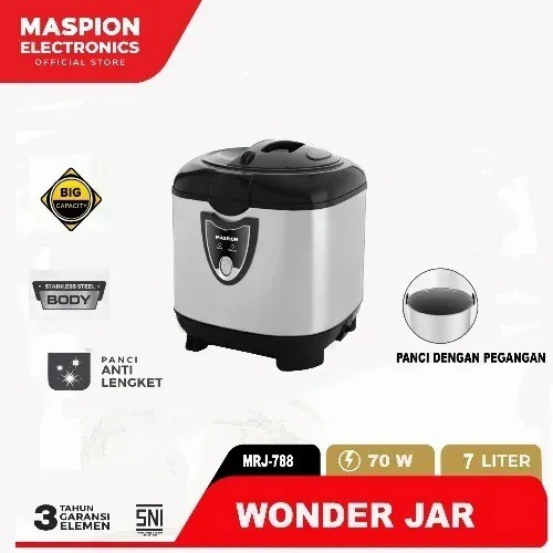 Maspion Wonder Magic Jar MRJ 788 - MRJ788 7L penghangat nasi