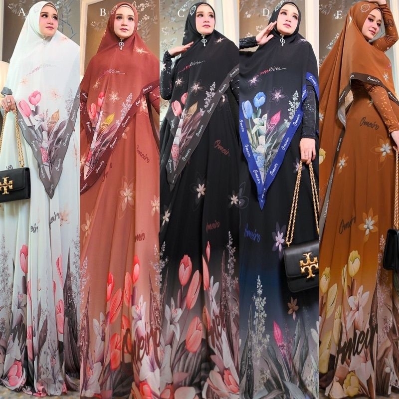 Gamis omeiro fisya syar'i