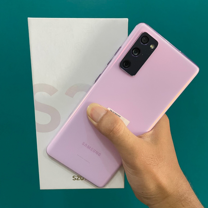 samsung s20 fe snapdragon 8/128gb second mulus bekas pakai fullset ori