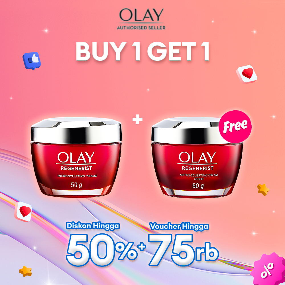 Olay Regenerist Micro Sculpting Day and Night Cream Niacinamide Skincare Antiaging 50g