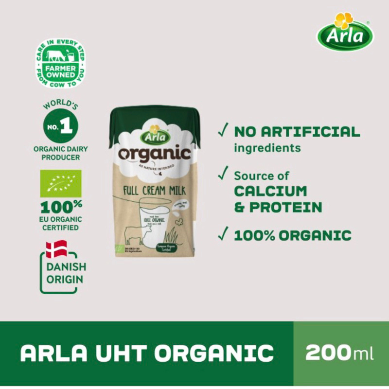 

Arla UHT Organik 200 ml