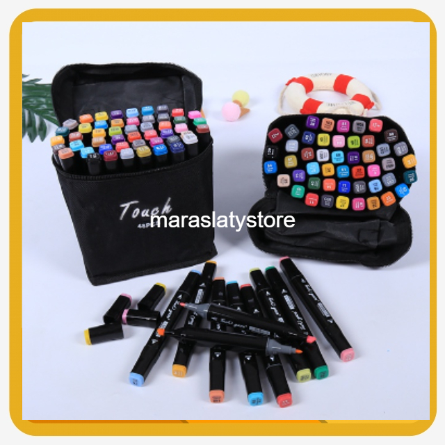 

Twin Market Set Spidol Marker Set Animation Markers 24/36/48/60/80