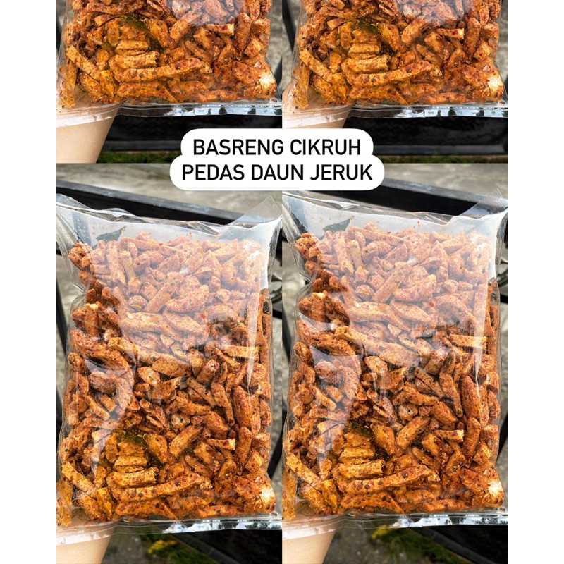 

Basreng Viral Pedas Daun Jeruk/ Cemilan best Seller