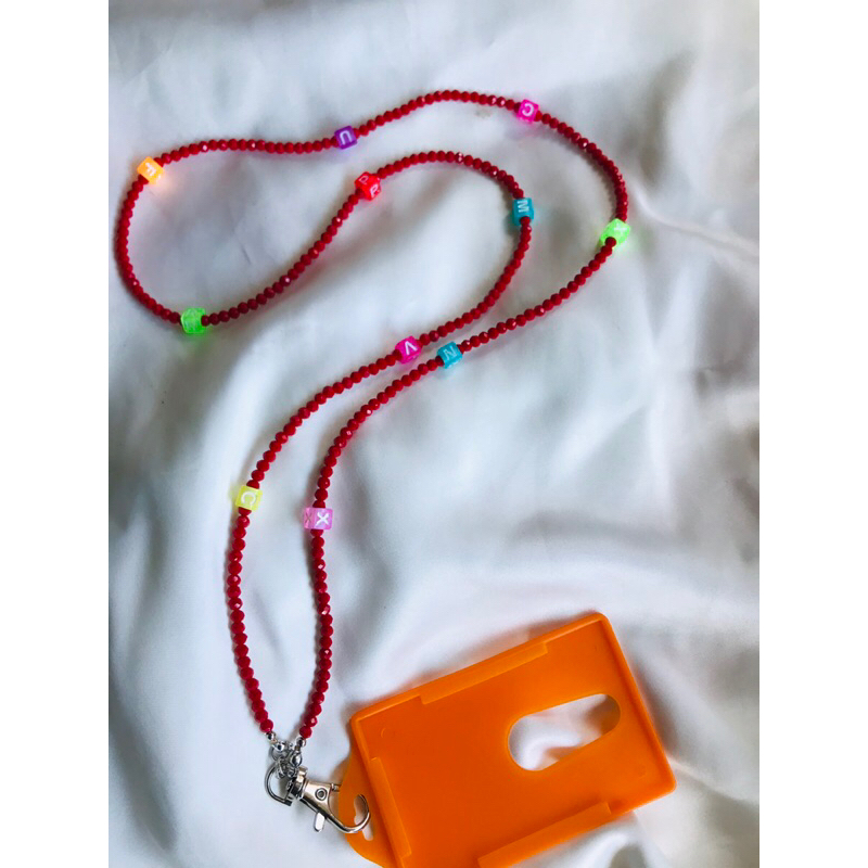 

LANYARD STRAP TALI KALUNG ID CARD HOLDER KRISTAL